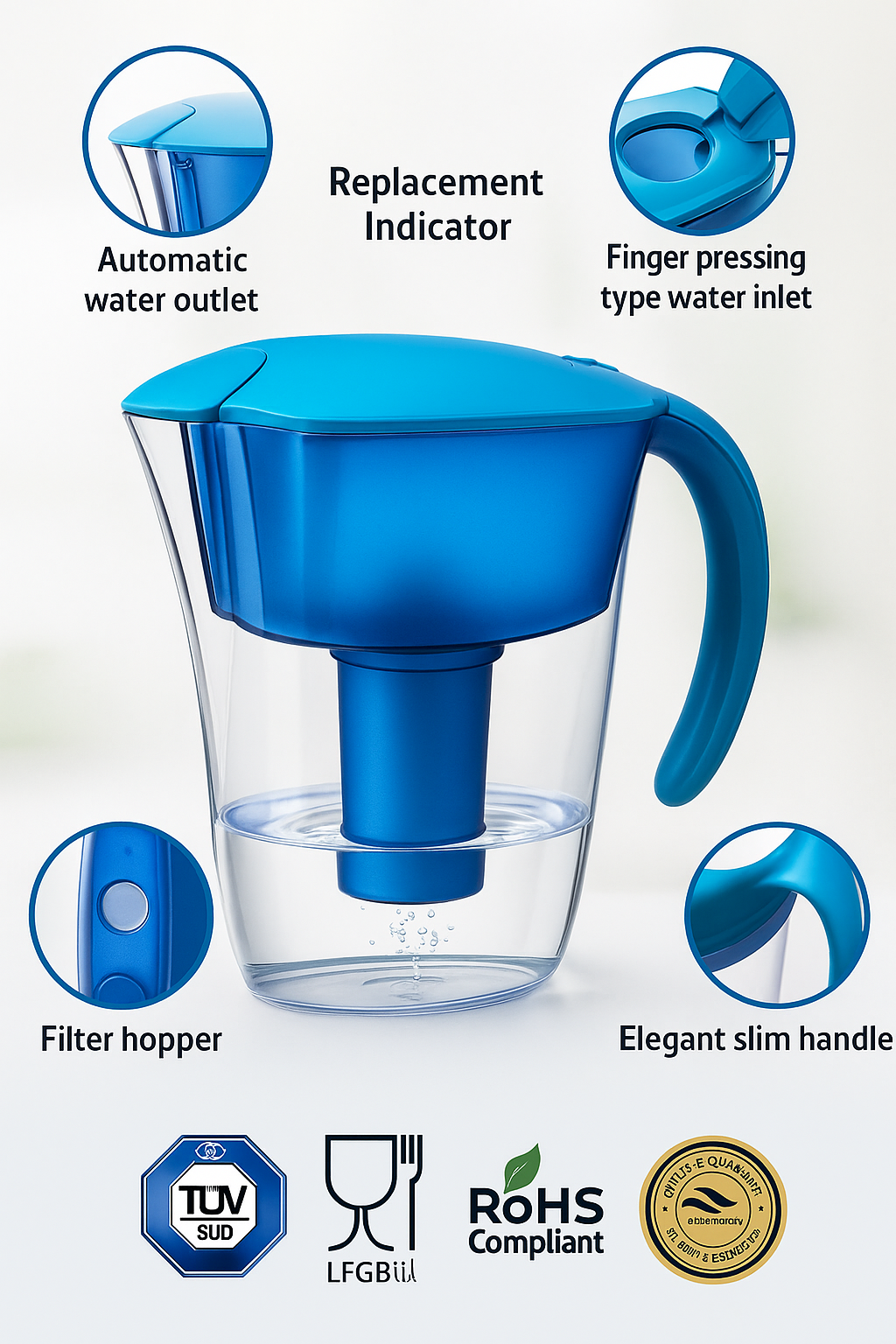 Aquovera Water Purifier Jug